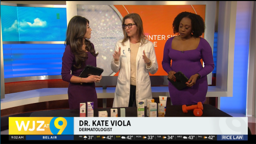 Dr. Kate Viola on WJZ CBS-Baltimore